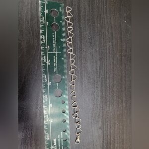 Silver Heart Chain Bracelet